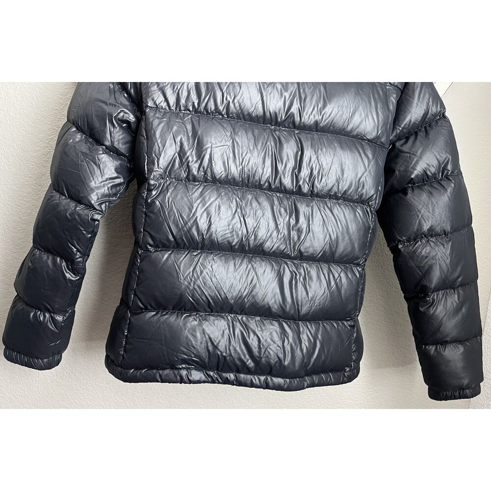Lands' End Women's M 10/12 Down Puffer Jacket - Black - Picture 7 of 7